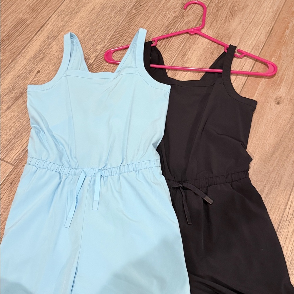 Kids One Piece Set - Light Blue and Black